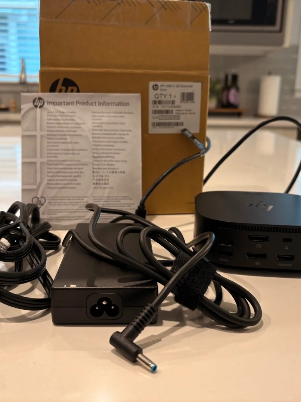 HP USB-C G5 essential dock